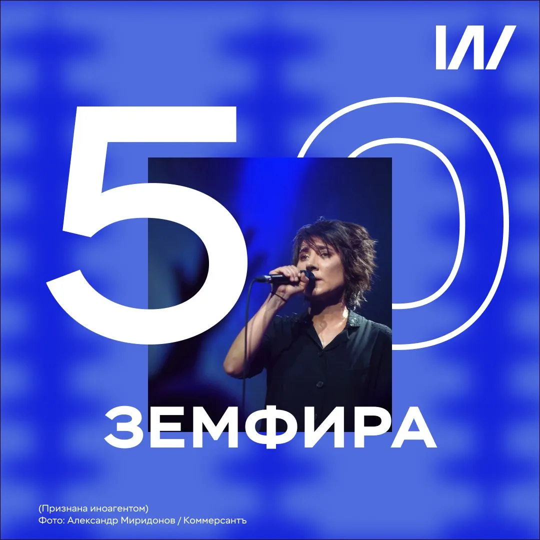 Девочка в плеере: Земфире (внесена Минюстом в реестр иноагентов) — 50
