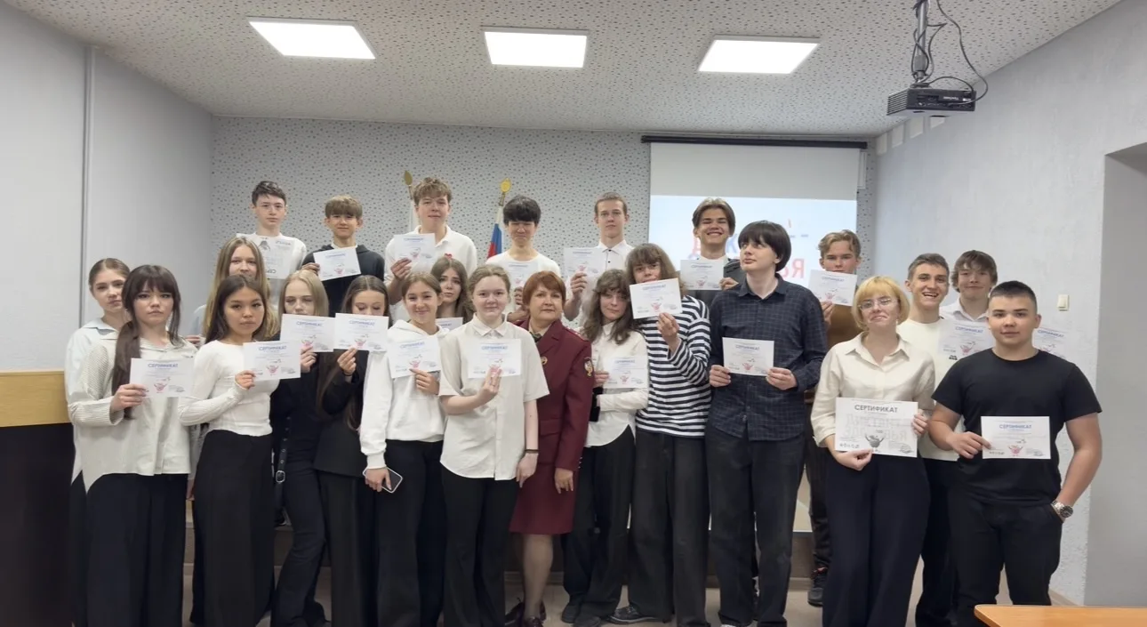Учащиеся 8-х-10-х классов совершили познавательную экскурсию в Управление Роспотребнадзора по Респуб