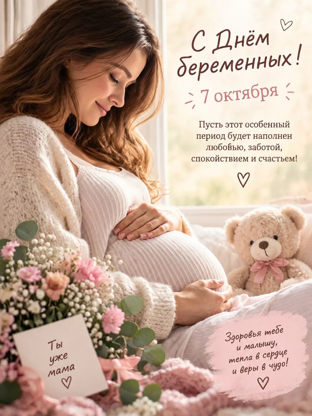 Сегодня отмечается очень нежный и прекрасный праздник — День будущих мам ❤️ Не забудьте...