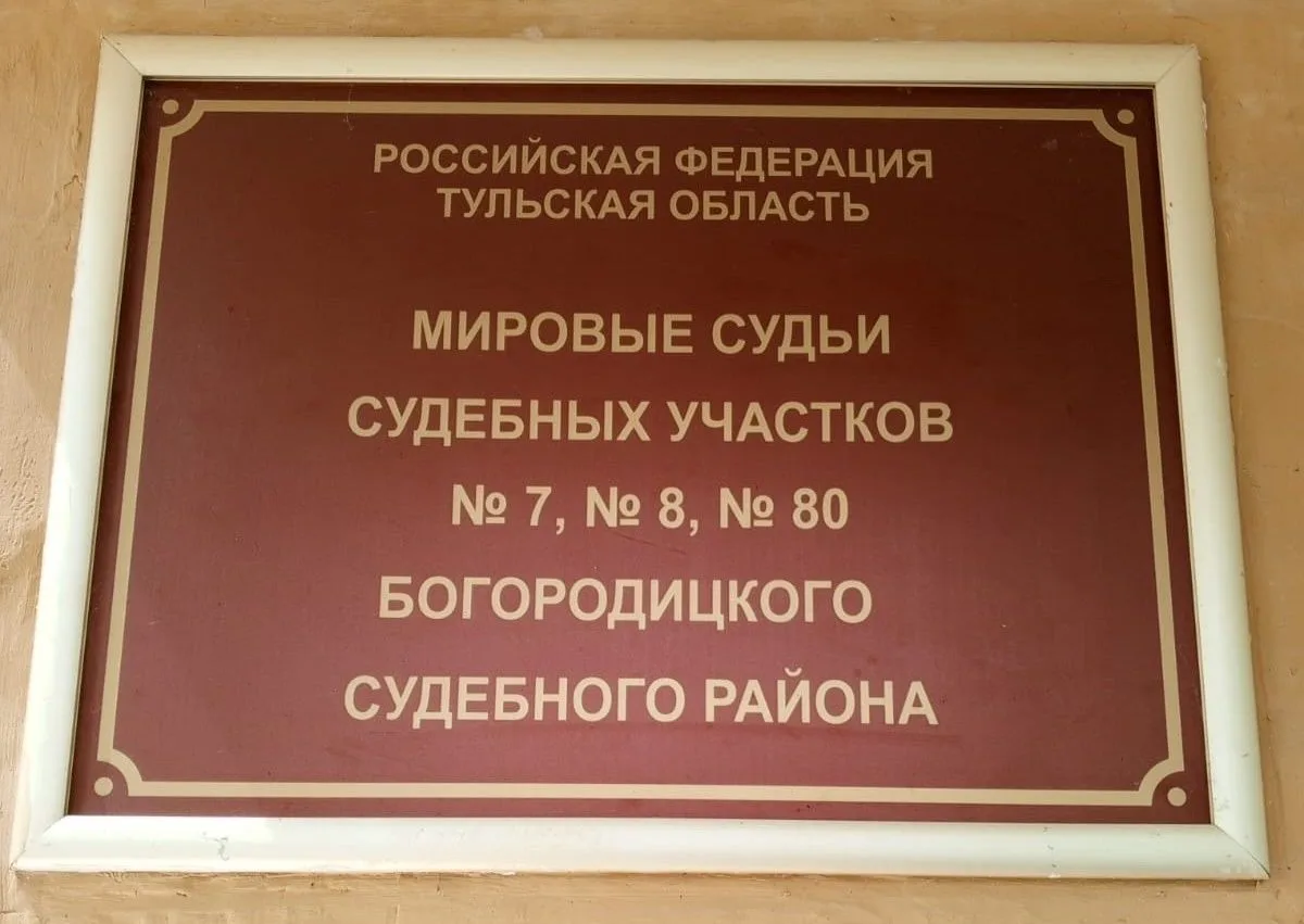 Мировой судья судебного участка №80 Богородицкого судебного района назначил 10 суток ад...