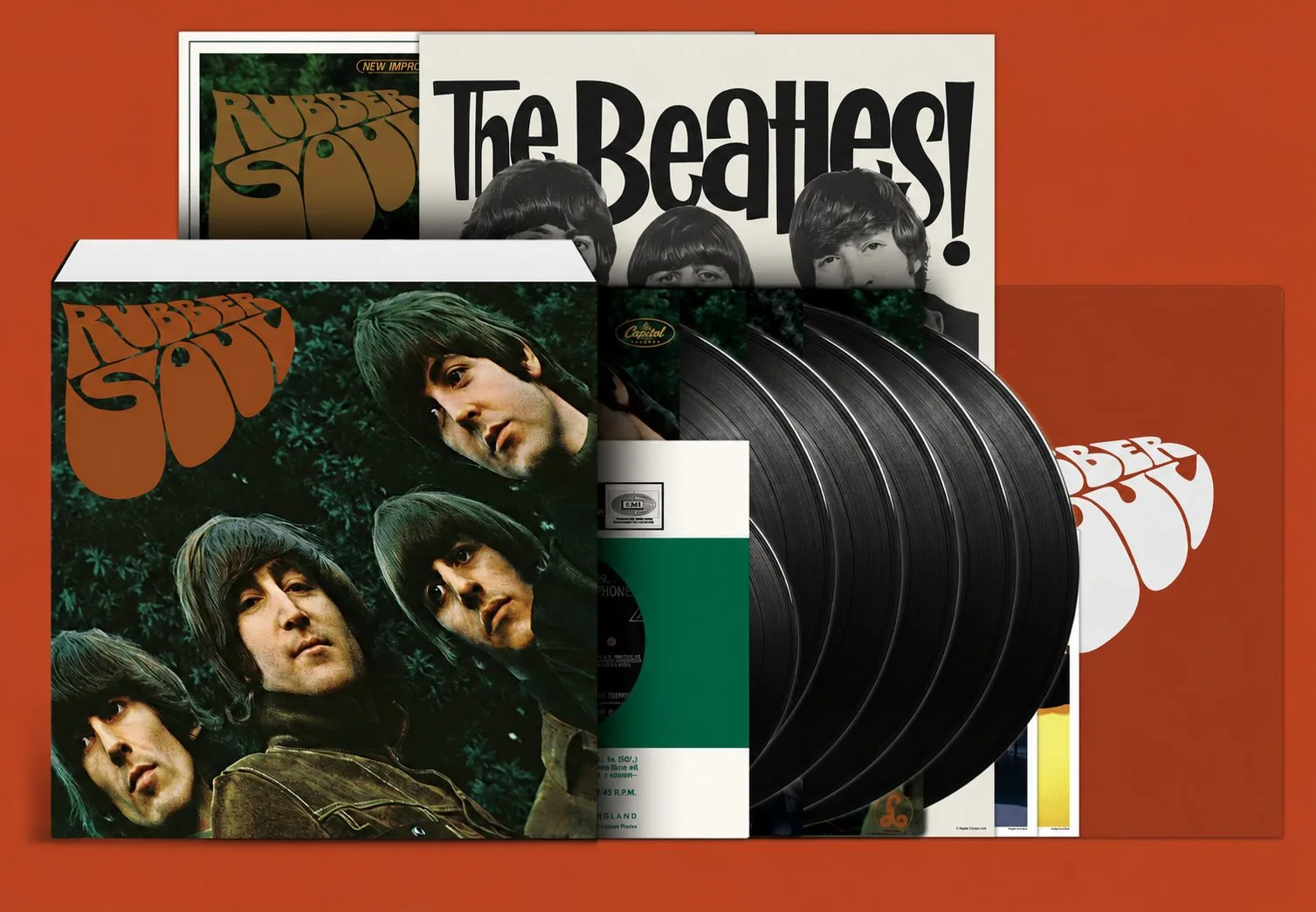 The Beatles выпустила расширенное переиздание альбома Rubber Soul