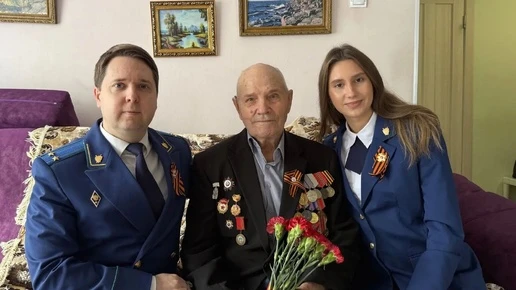 Ветерану ВОВ из Красноярска исполнился 101 год
