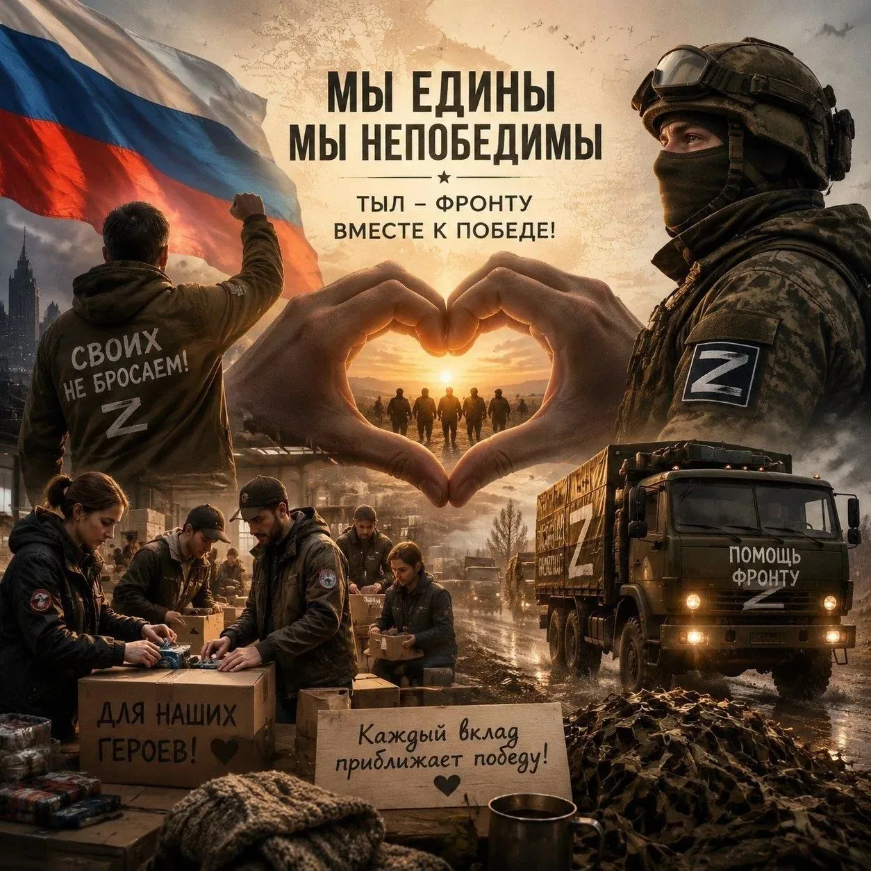 СБОР ЗАКРЫТ. ВМЕСТЕ МЫ — СИЛА! ✊🔥