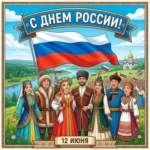 🇷🇺 12 июня мы отмечаем важнейший государственный праздник — День России! Это особенна...