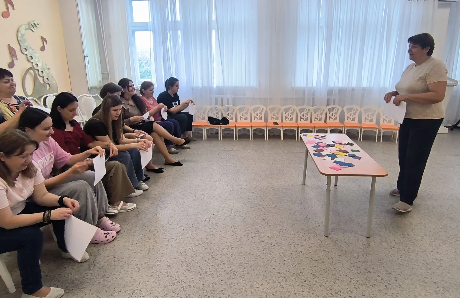 Психологические тренинги стали доброй традицией в нашем детском саду.  Очередной тренин...