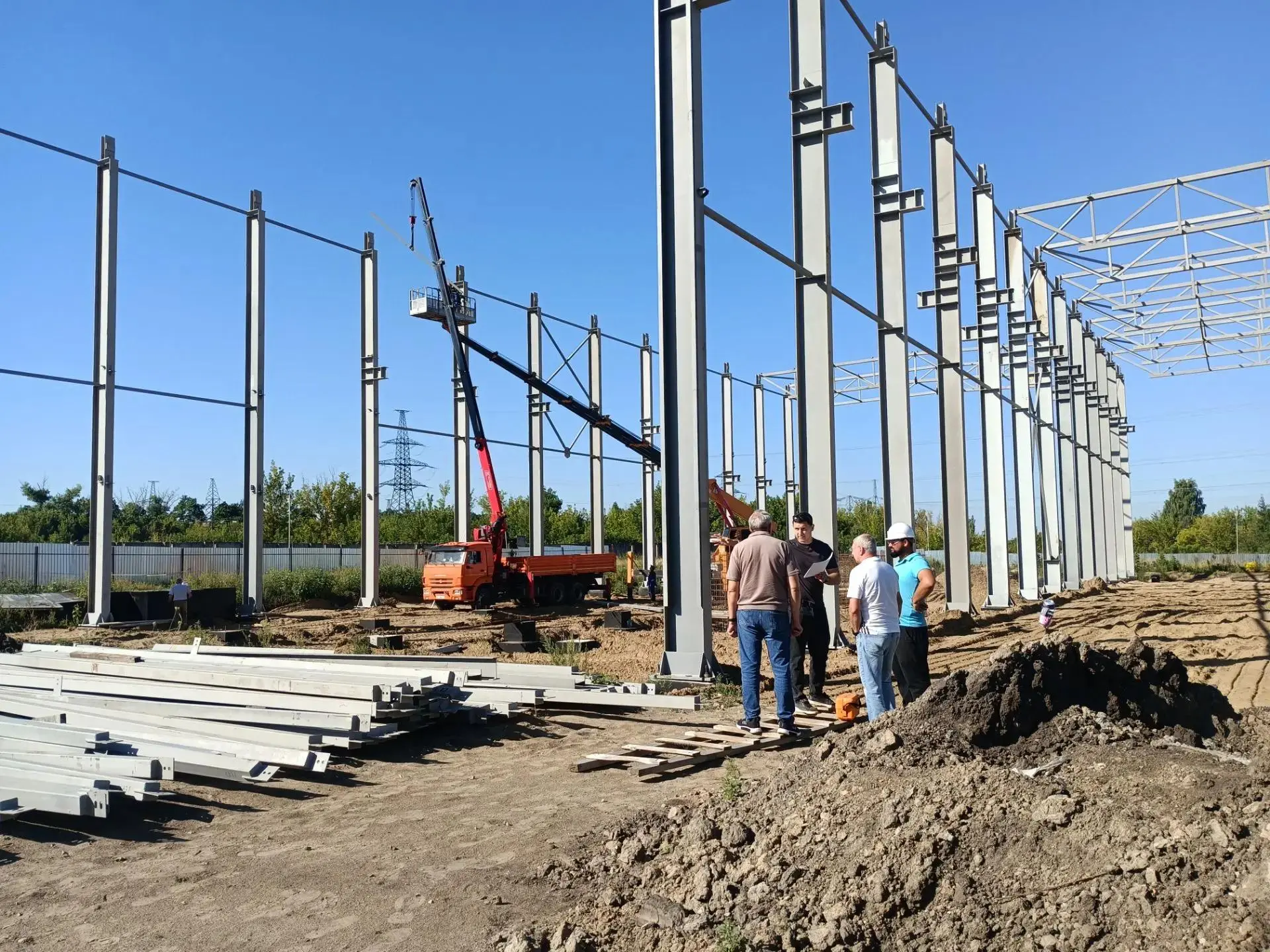 🏗 Продолжается строительство станции обезжелезивания воды – масштабного объекта инфрас...