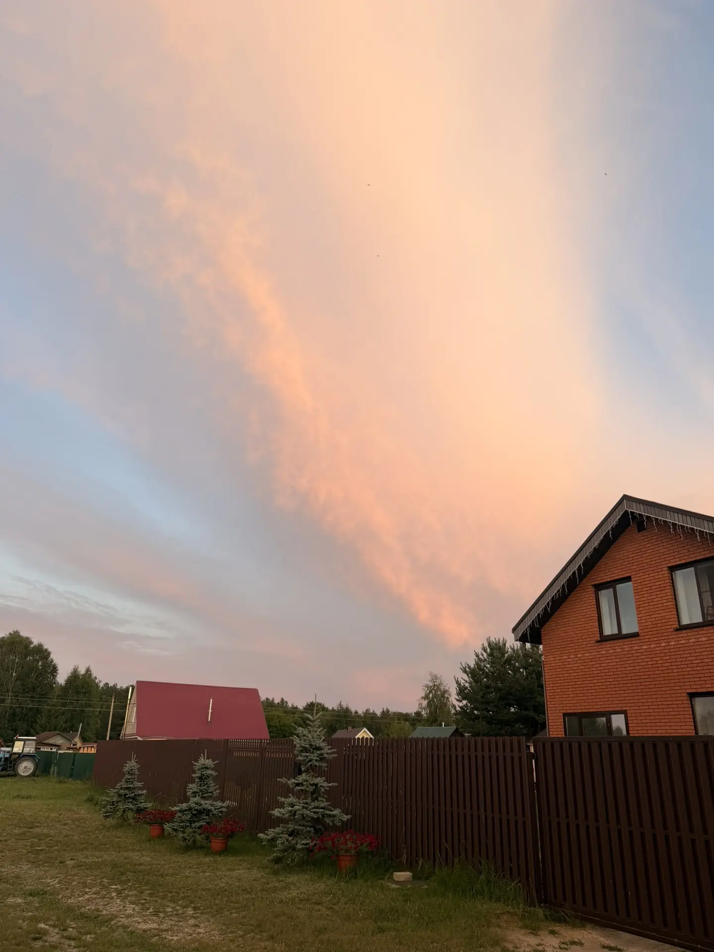 И вечером какая красота была . 😍🌅