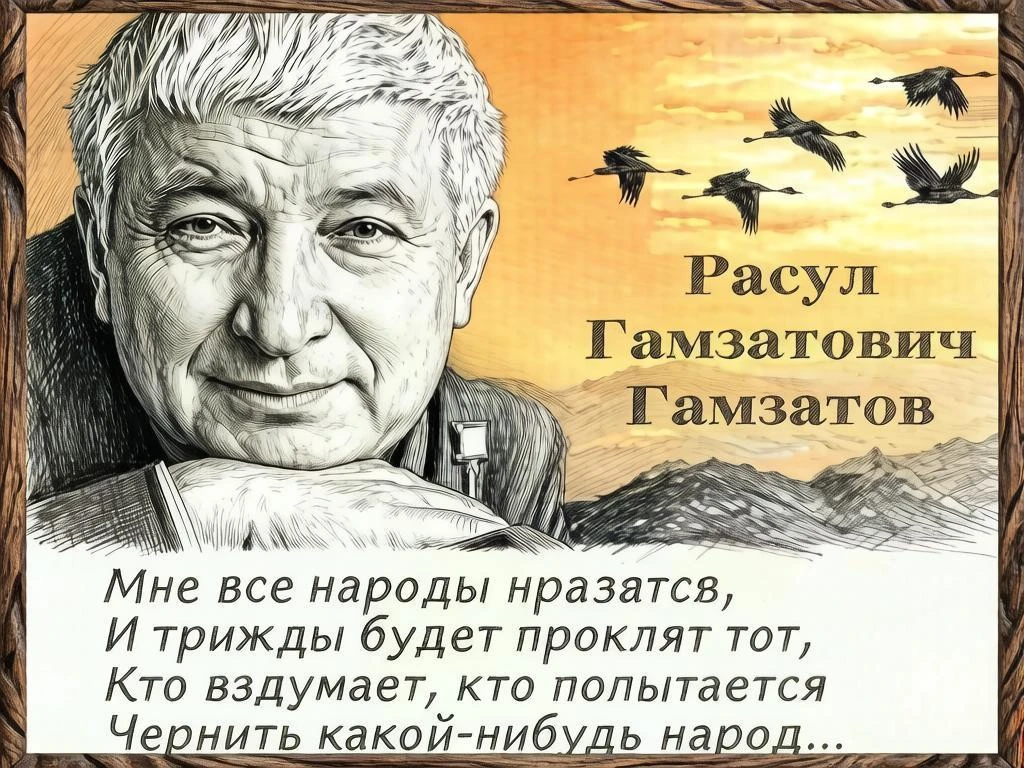 ✨День рождения Расула Гамзатова✨
