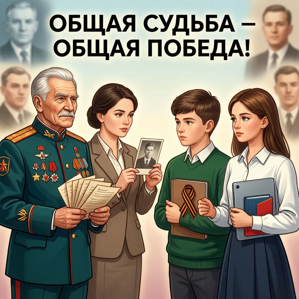 Разработан проект конкурса сочинений «Общая судьба — общая Победа»! 

Юго‑западное управление Федера