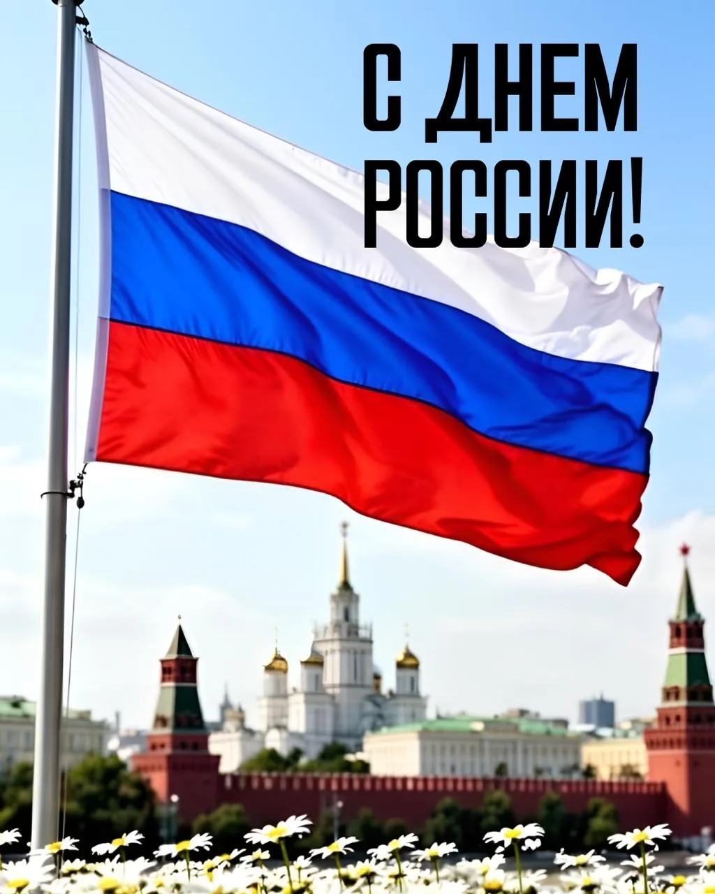 С Днём России!

Желаем, чтобы в каждом доме нашей огромной страны царили мир, уют и благополучие.

П
