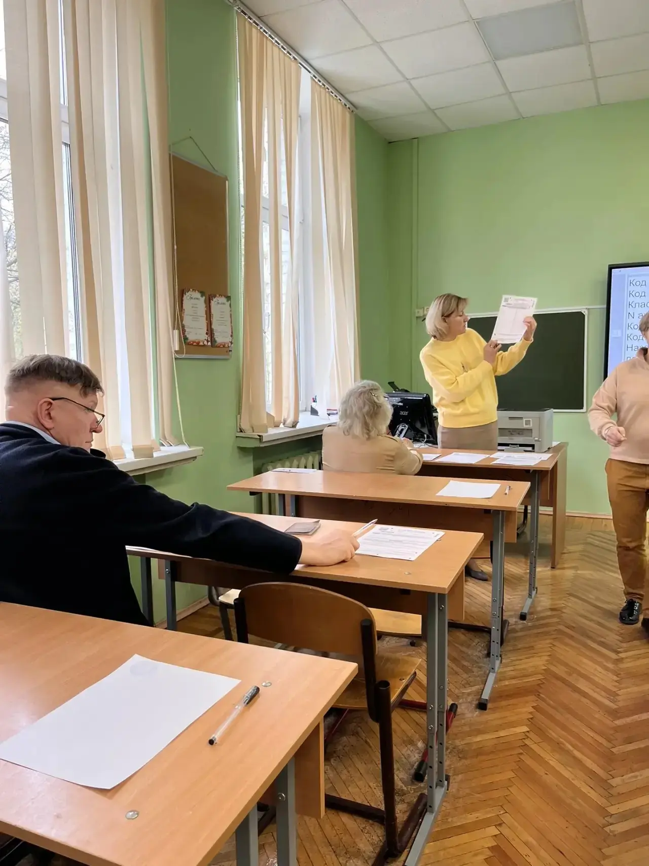 АКЦИЯ «СДАЁМ ЕГЭ ВМЕСТЕ»  🏫29 апреля в школе №1251 имени генерала Шарля де Голля прошла Всероссийска
