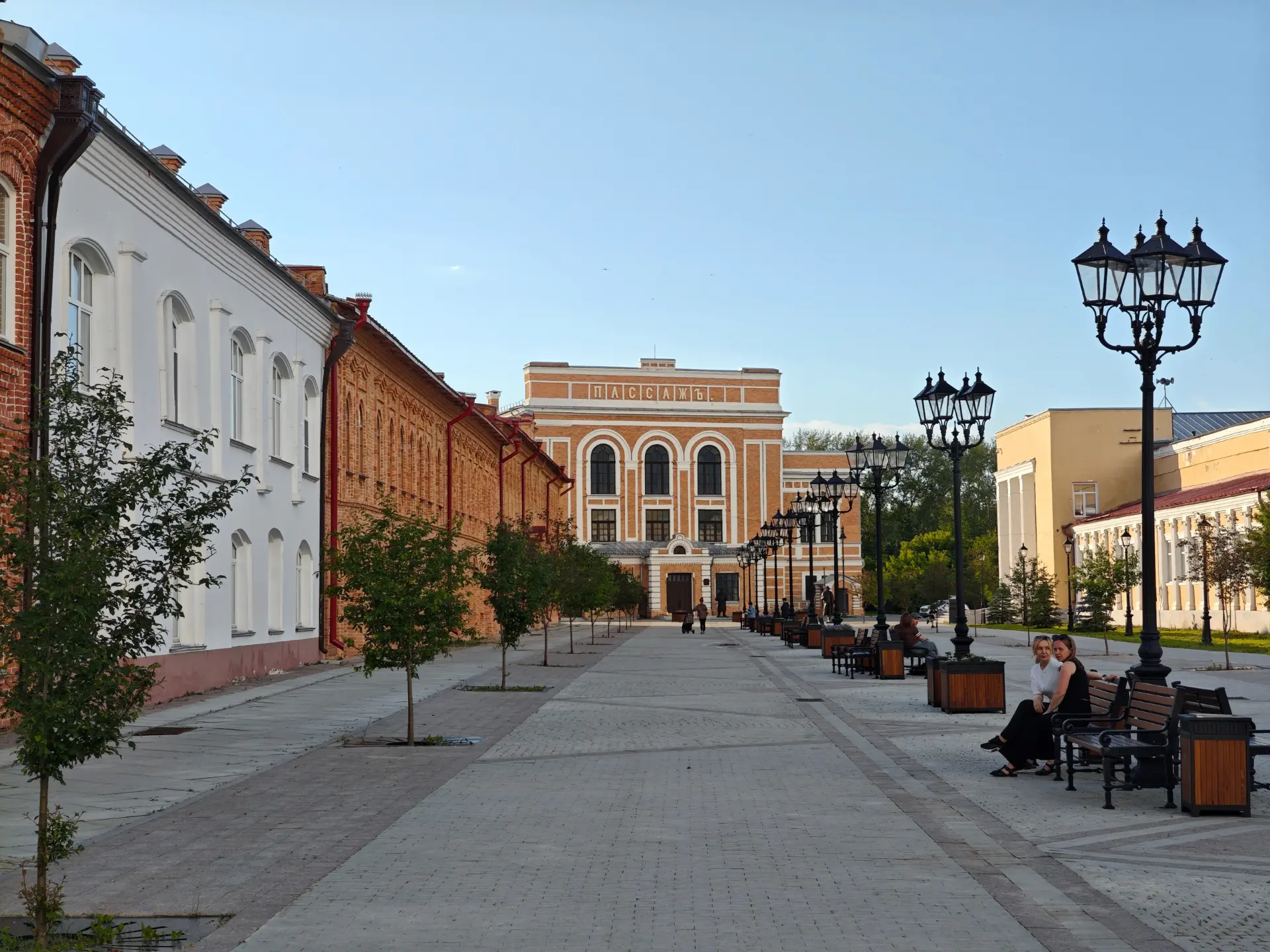 Пешеходная улица в Ирбите