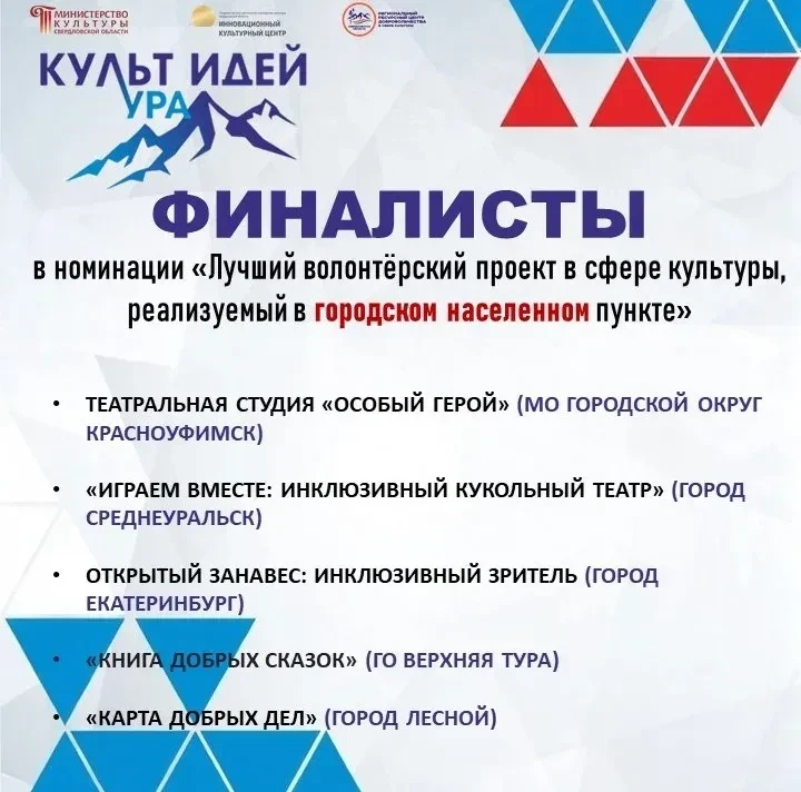 Проект Дворца культуры «Играем вместе: инклюзивный кукольный театр» стал финалистом VI регионального