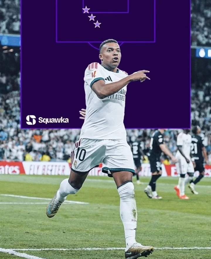 📊 Squawka | Килиан Мбаппе оформил 12 хет-триков в лигах за карьеру.