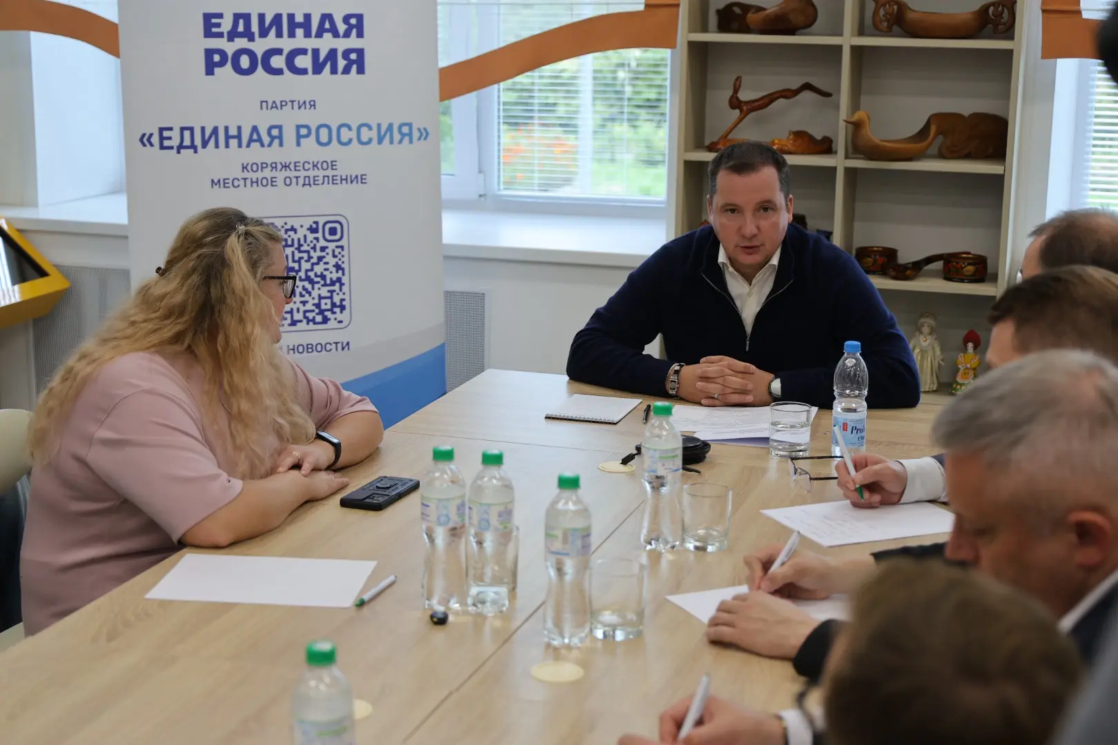 Провел прием жителей Коряжмы в общественной приемной «Единой России». Вместе с главой г...