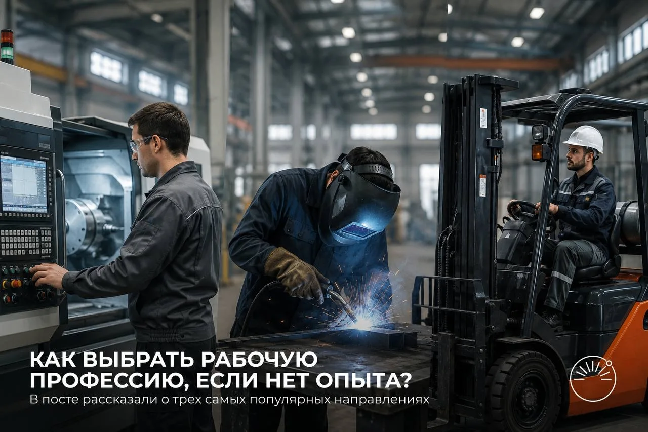 👷🏻‍♂️Как выбрать рабочую профессию, если нет опыта?