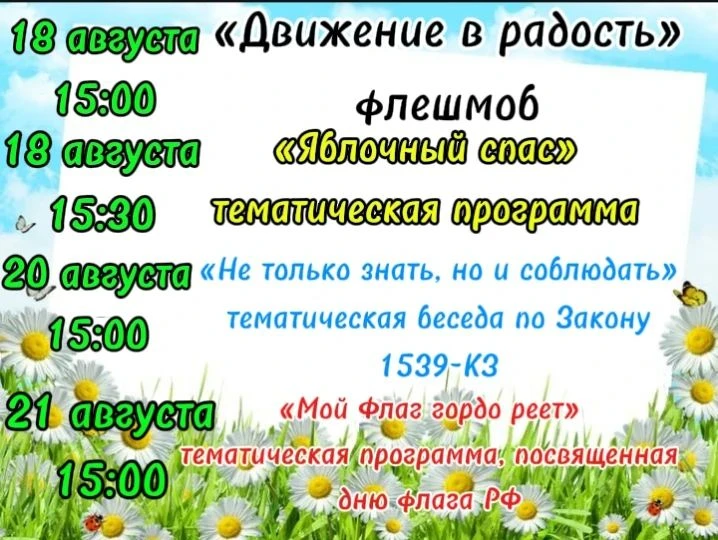 Ждём всех мальчишек и девчонок на наши мероприятия. Наш адрес: с. Николенское, ул. Октя...