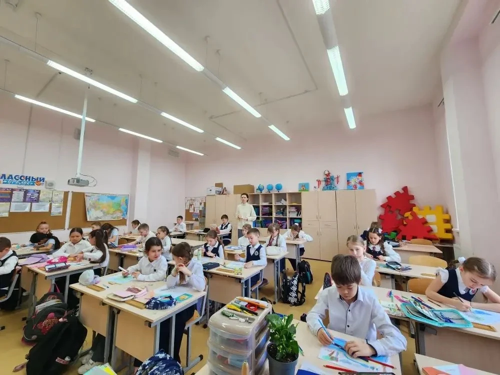 🏝️В рамках Недели психологии в начальной школе прошло необычное занятие «Остров моего спокойствия». 