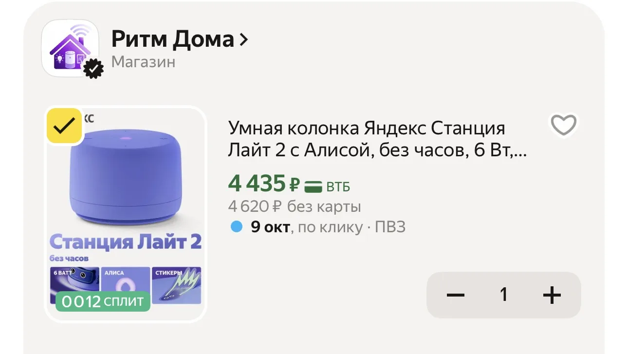 Выносим колонки Алиса 📢