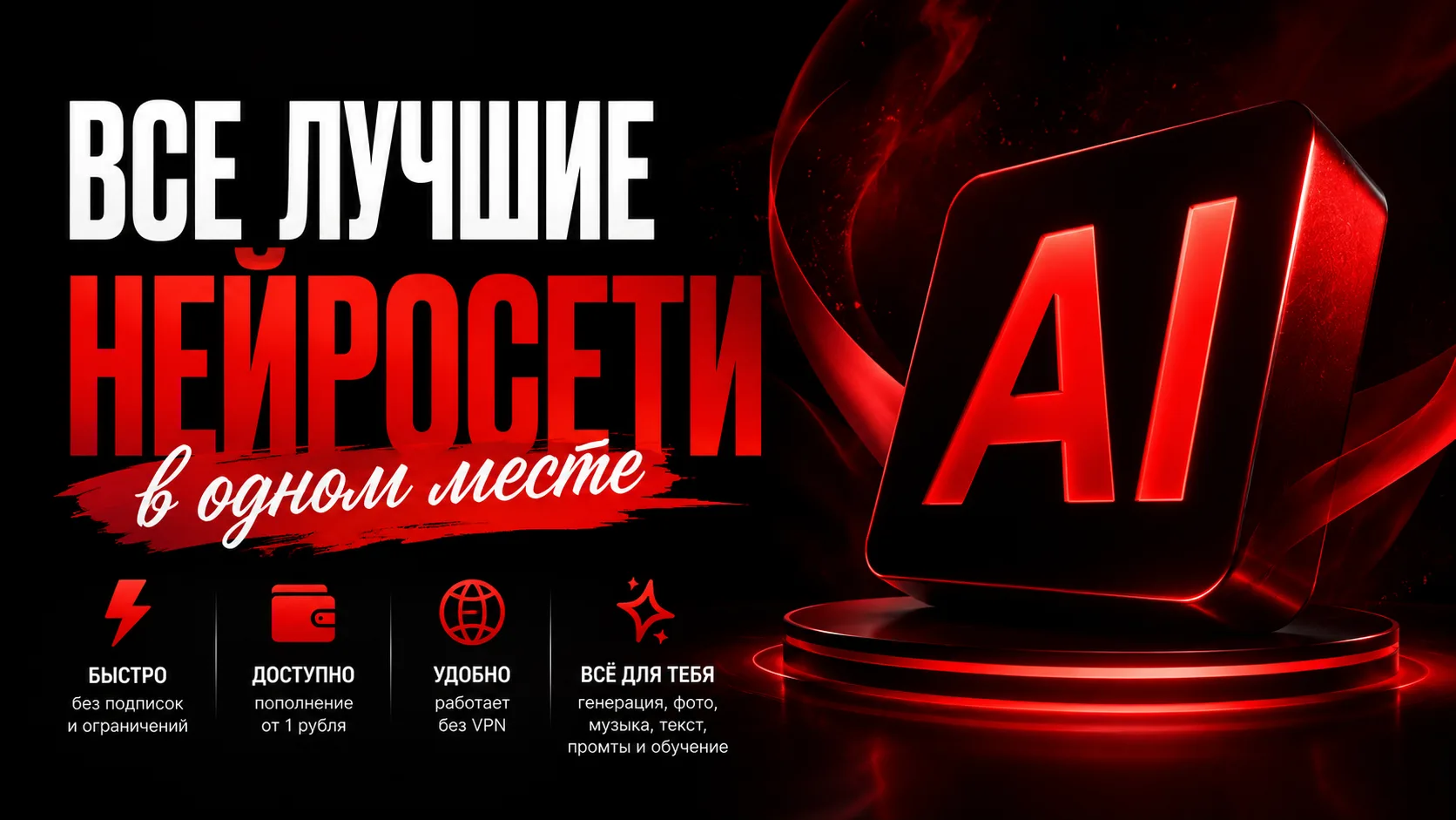 Все лучшие нейросети - в одном месте