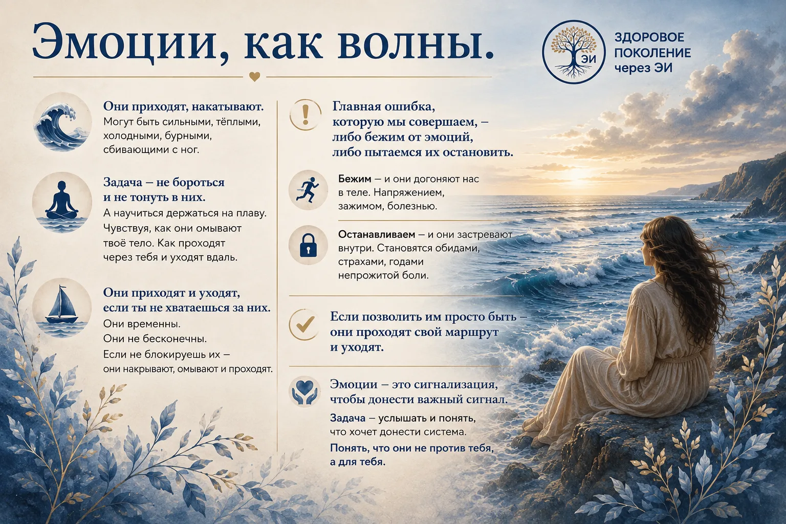 Эмоции, как волны.