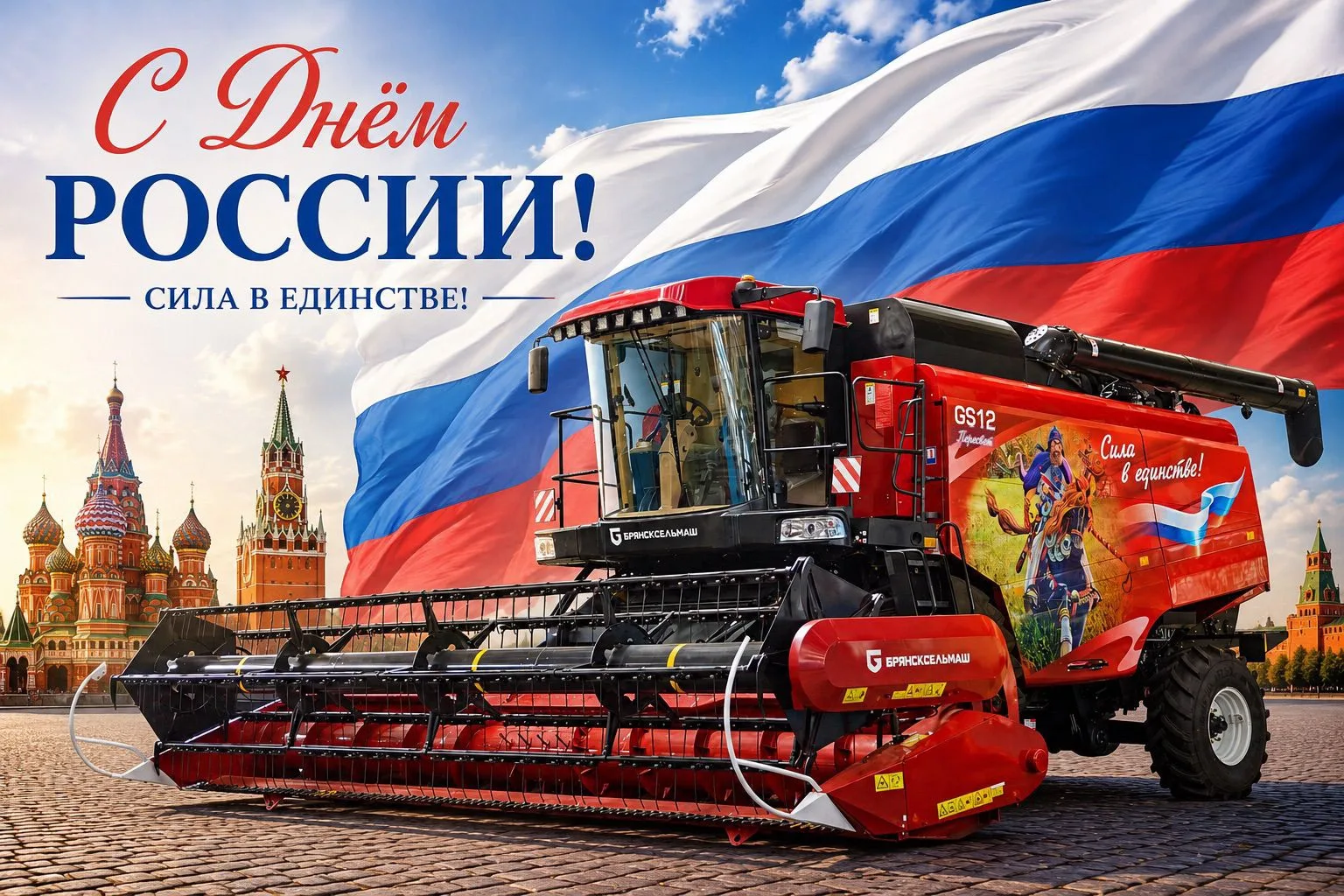 Дорогие друзья, коллеги и партнёры! Поздравляем вас с Днём России!

Это день, когда мы отмечаем вели