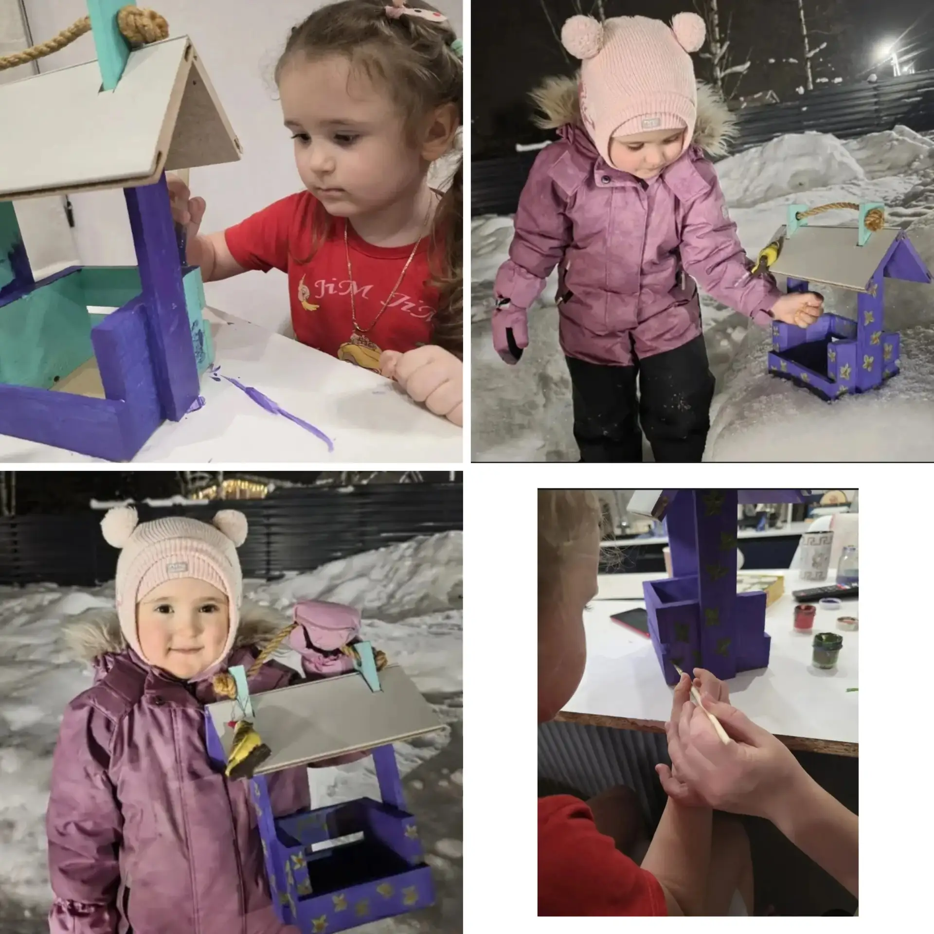 Доброта начинается с малого❤️, и с целью воспитания чуткого отношения к птицам, желания помочь им зи