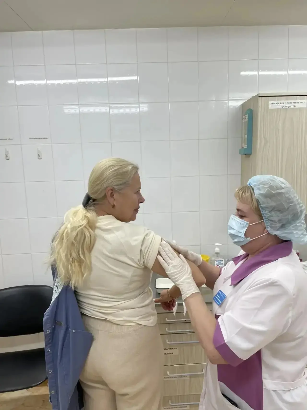 💉 Более 300 сотрудников Госпиталя ветеранов привились от гриппа