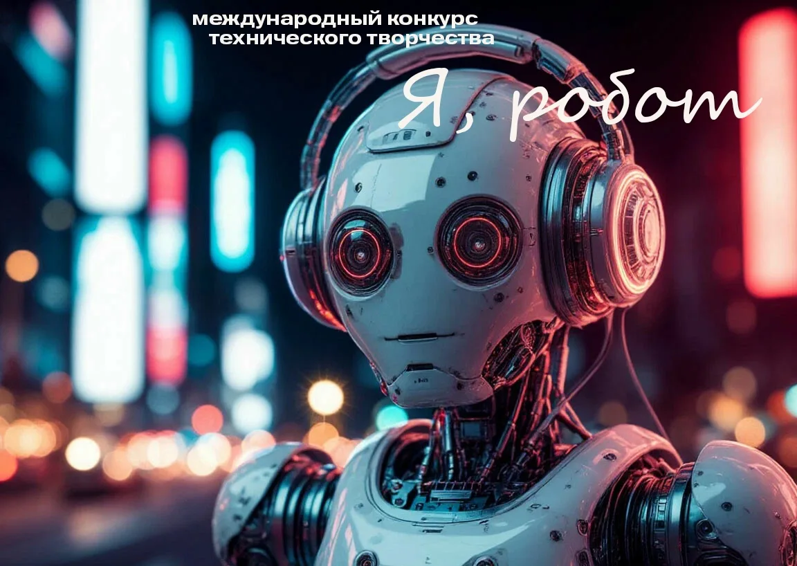 Международный конкурс технического творчества "Я, РОБОТ" вновь приглашает конкурсантов!

🔹В рамках 