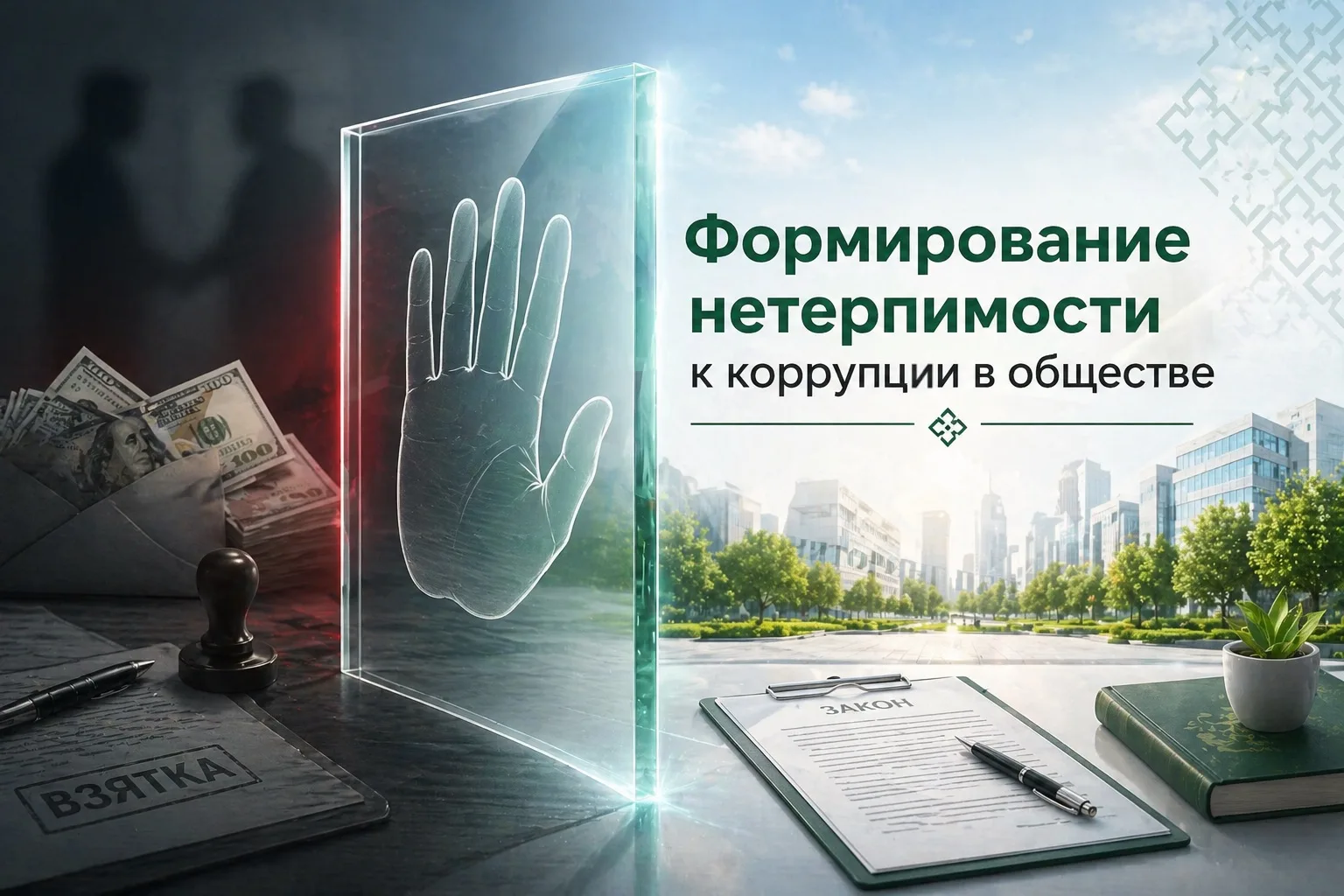 Формирование нетерпимости к коррупции — основа честного общества