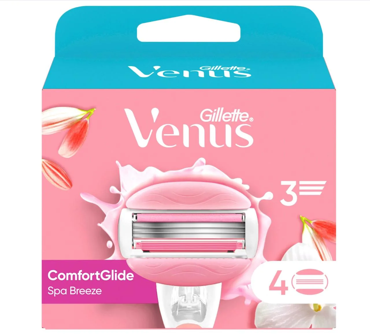 🪒 Наборы сменных касет Gillette Venus ComfortGlide Spa Breeze