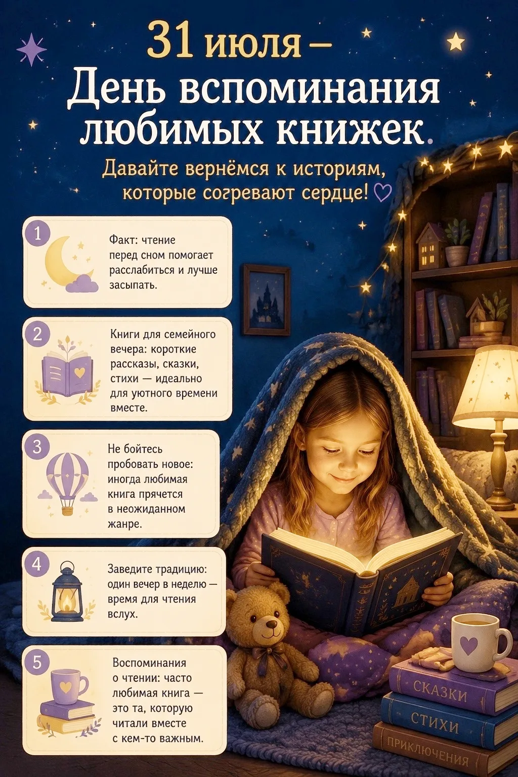 Чудесный день воспоминания любимых книг📚
