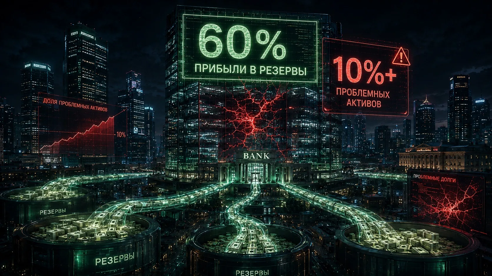 🏦 В России растут риски для банковского сектора — аналитики

По оценке Центра макроэкономического а