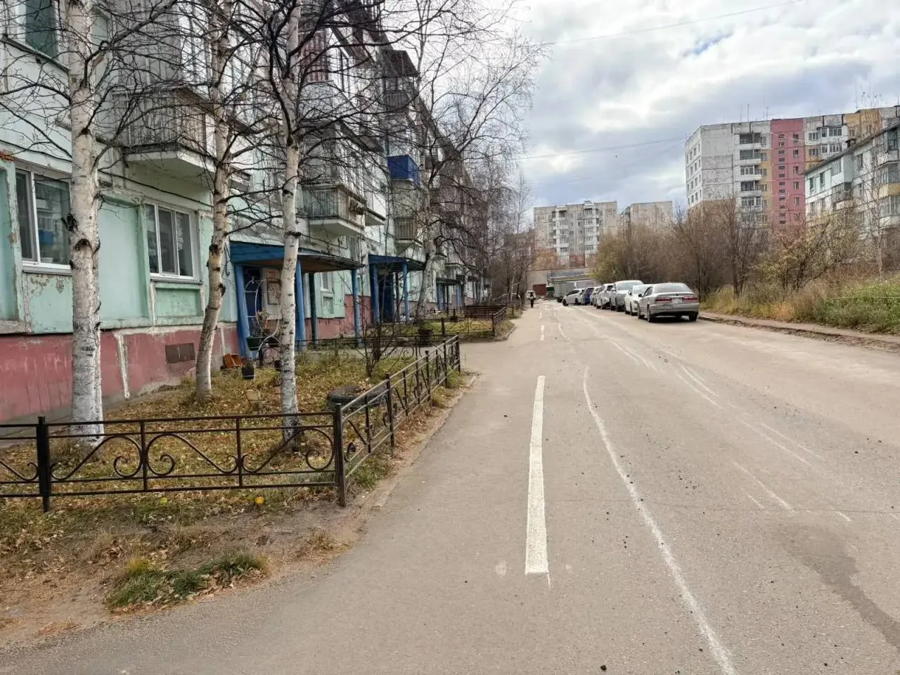 В Нерюнгри применили инновационное решение: тротуар для горожан…нарисовали