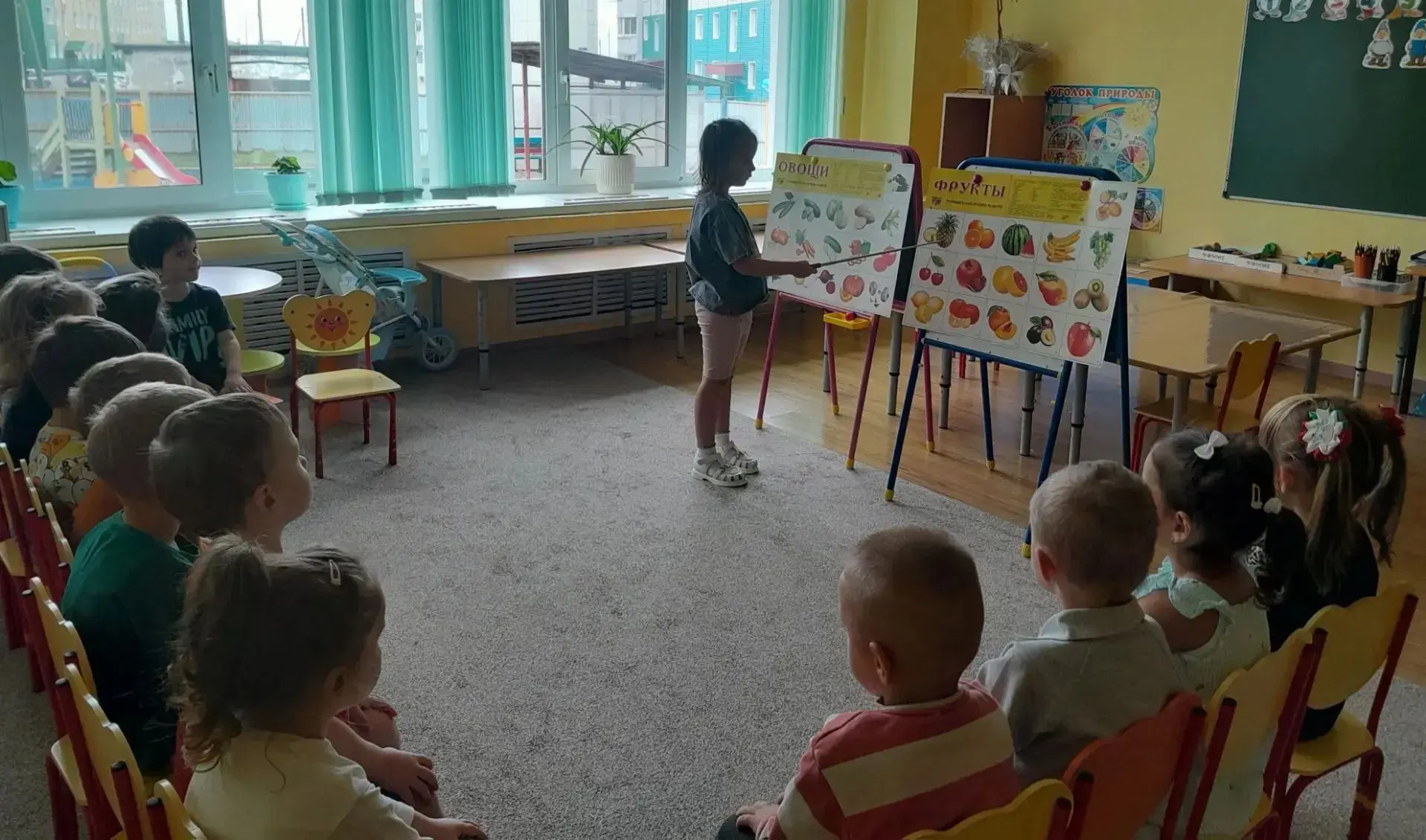 В группе "Рябинка"🌿 проведена беседа на тему "Витамины для здоровья".