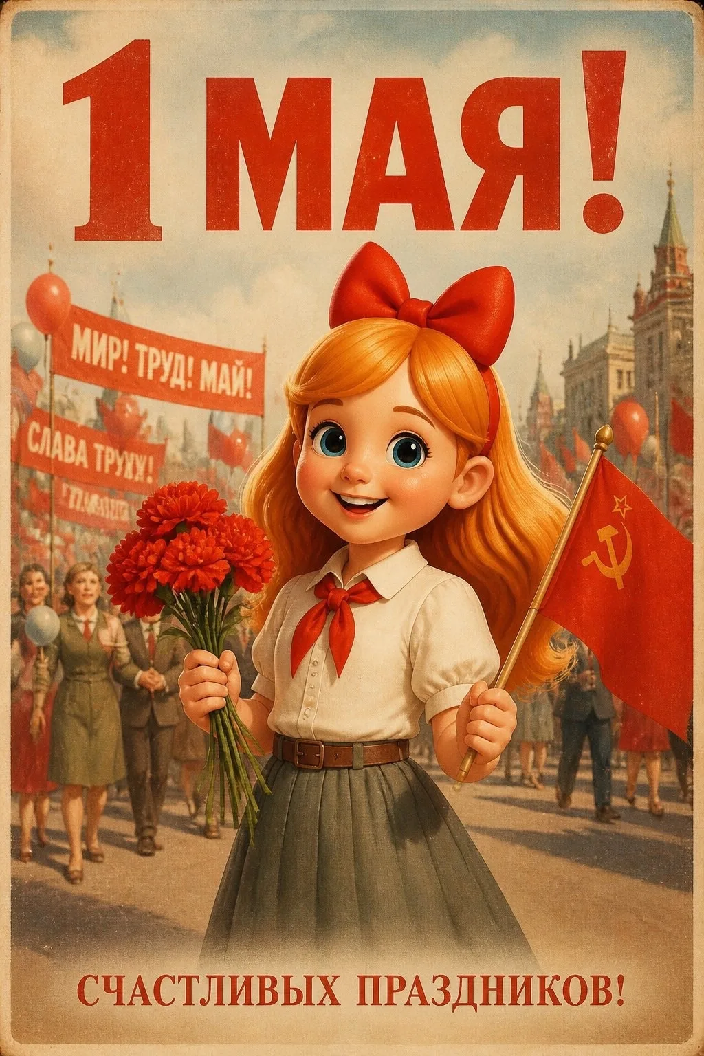 🌸 С Днём Весны и Труда! 🌸