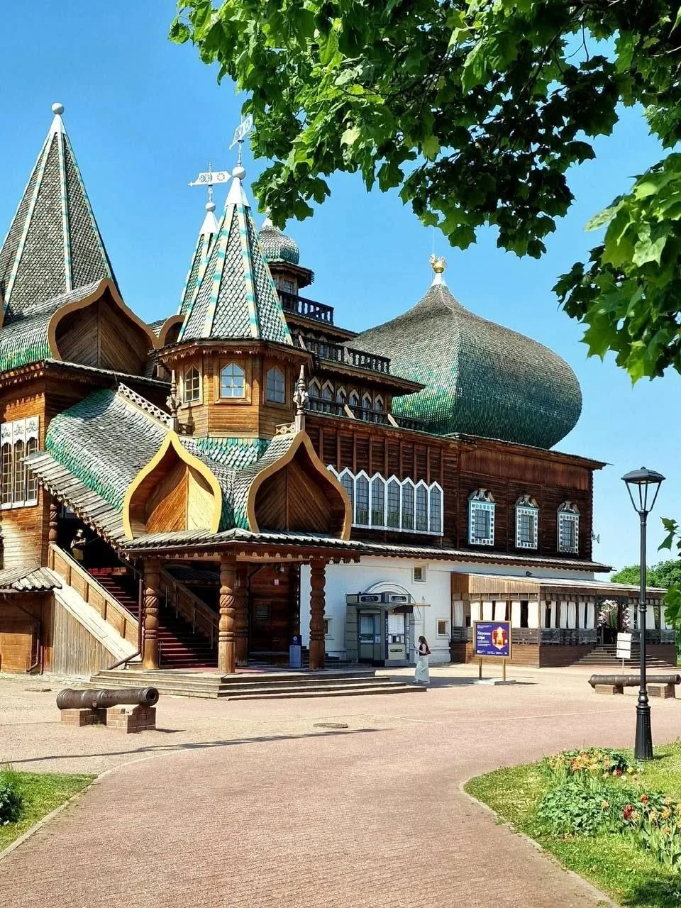 👑 Смотрите какая красота в  дворце царя Алексея Михайловича в Коломенском