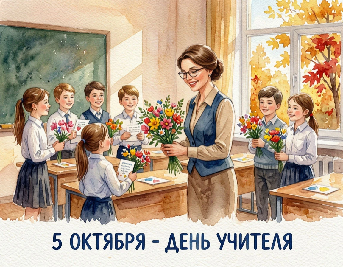 🇷🇺  5 октября - День учителя!