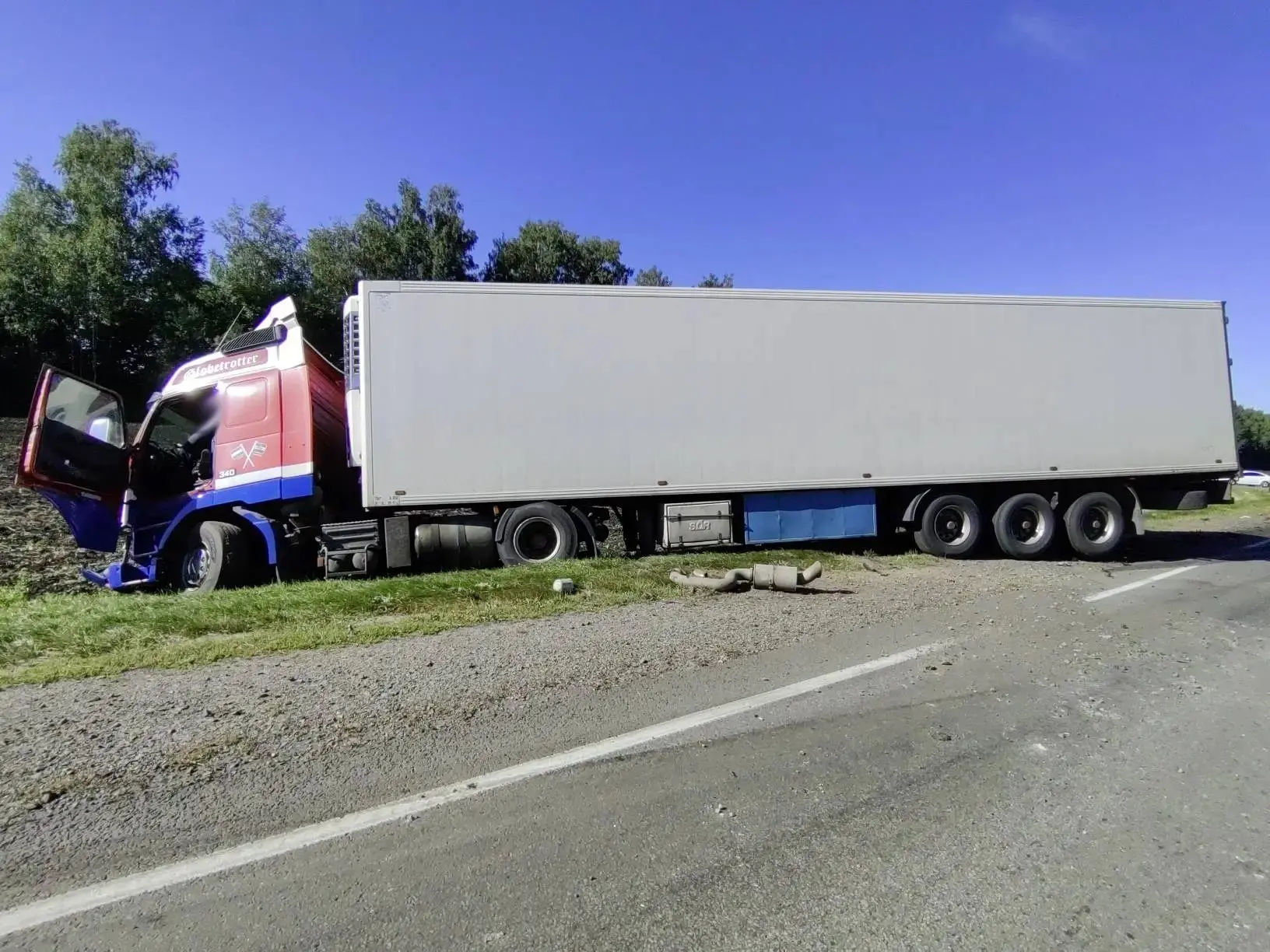🚓🚗В Рассказовском округе пассажир иномарки погиб в ДТП с грузовиком