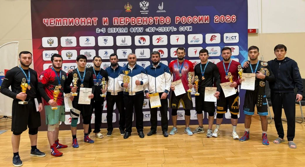 Спортсмены Кабардино-Балкарии завоевали 17 медалей на чемпионате и первенстве России по...