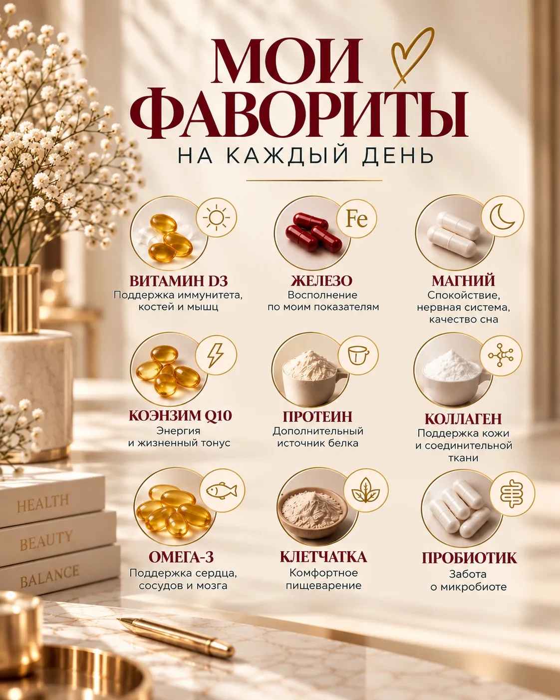 МОИ ФАВОРИТЫ НА КАЖДЫЙ ДЕНЬ 🤍