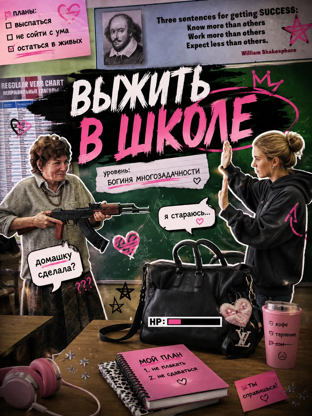 ГОТОВИМСЯ К ШКОЛЕ ПО СВОЕМУ 😏