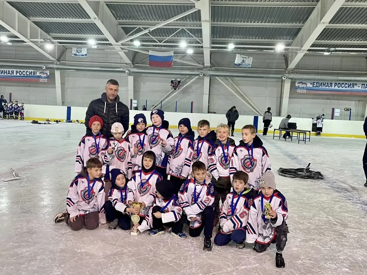 ✨4.10.2026г. хоккейная команда Кристалл-2018🏒🥅 приняла участие в турнире «Кубок Дружб...
