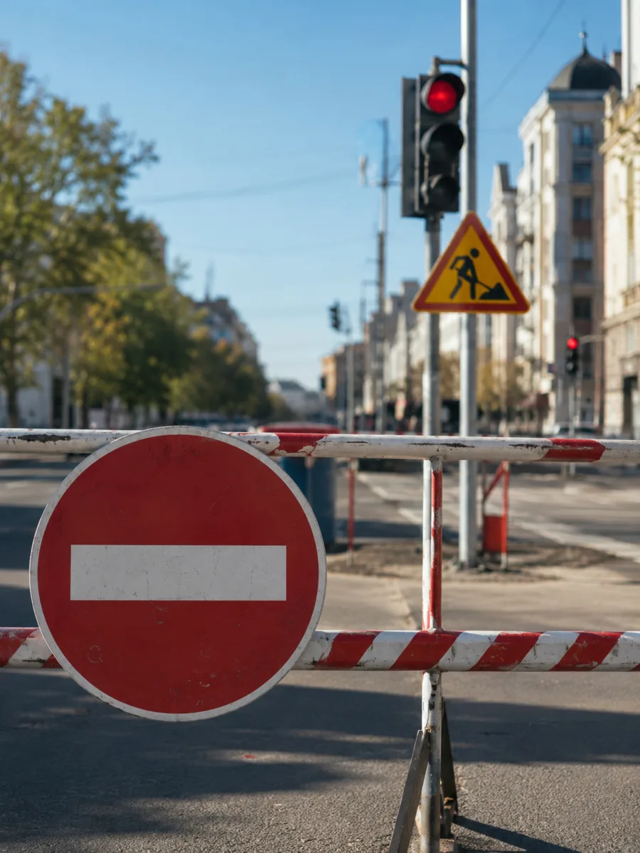 🚧 В Благовещенске на день закроют перекресток Пушкина — Фрунзе