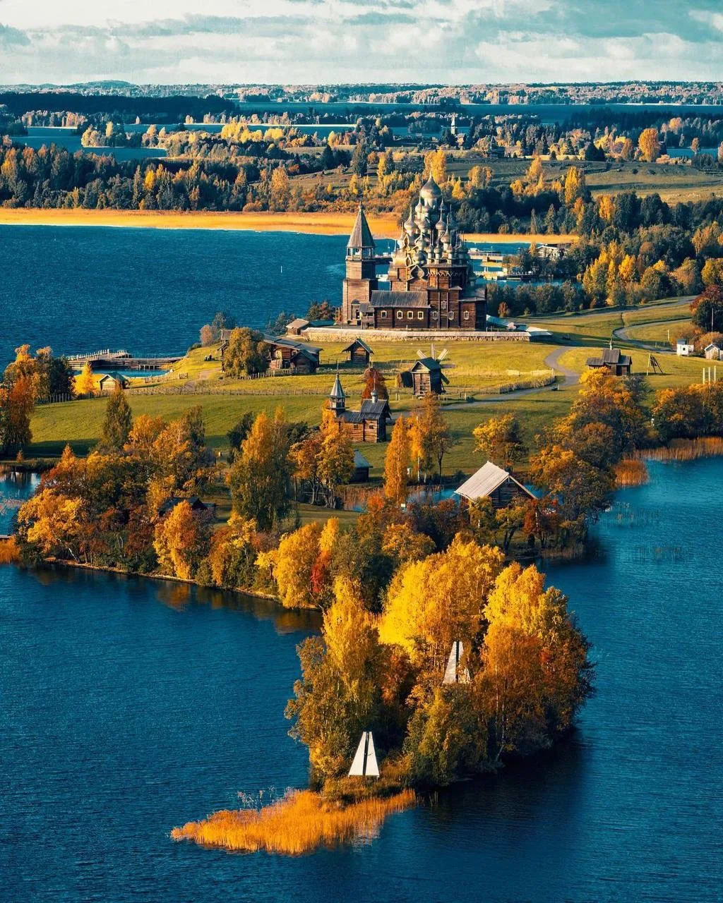 Осенний остров Кижи 😍