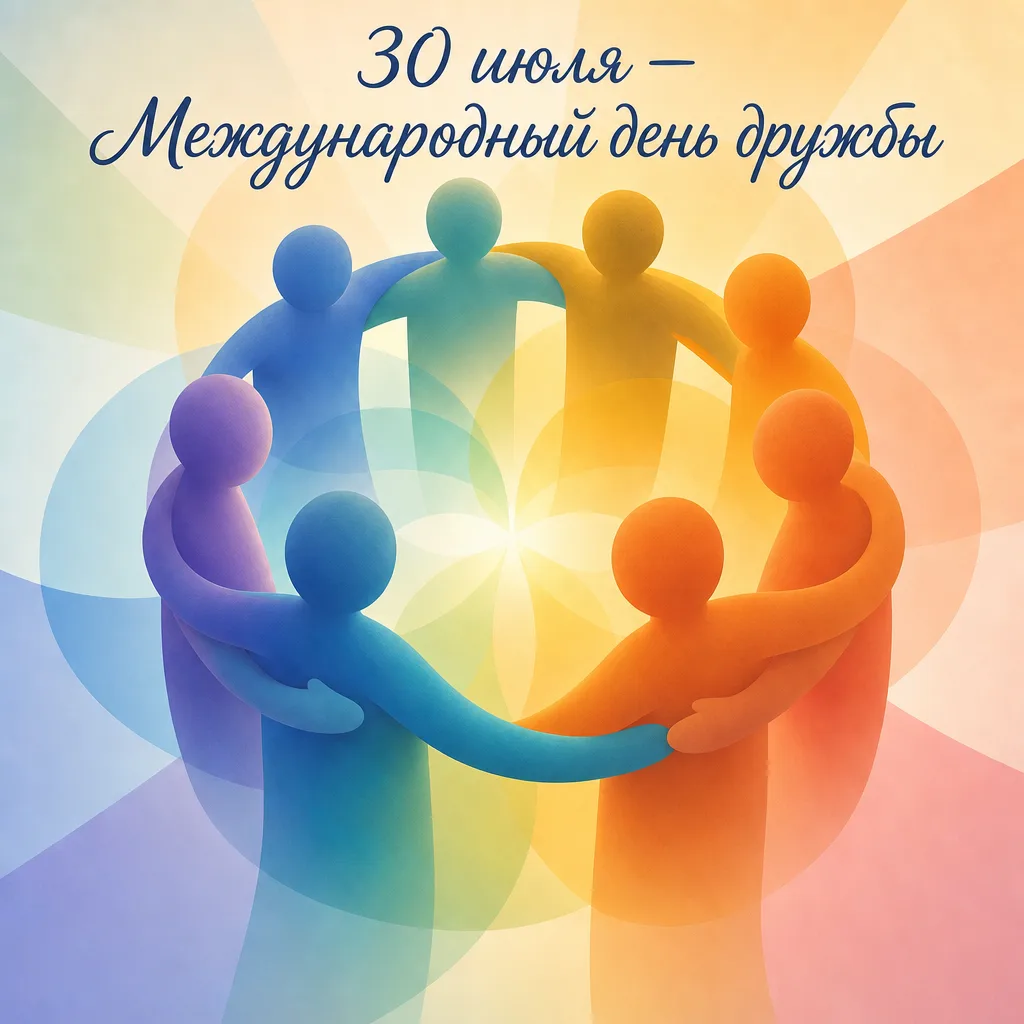 30 июля — Международный день дружбы! Пусть рядом будут верные люди, а дружба — крепкой.🫂