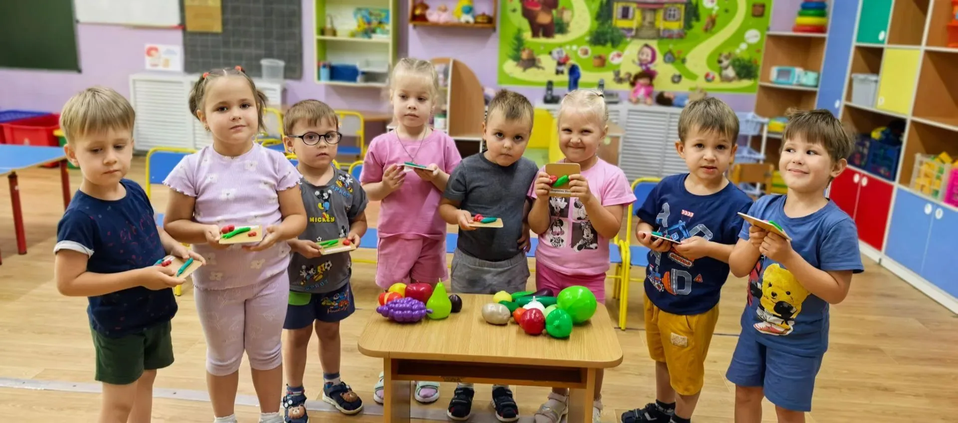 Тематическая неделя "Дары сада и огорода"🍎🍇🍊🍉🫑🌶🍅