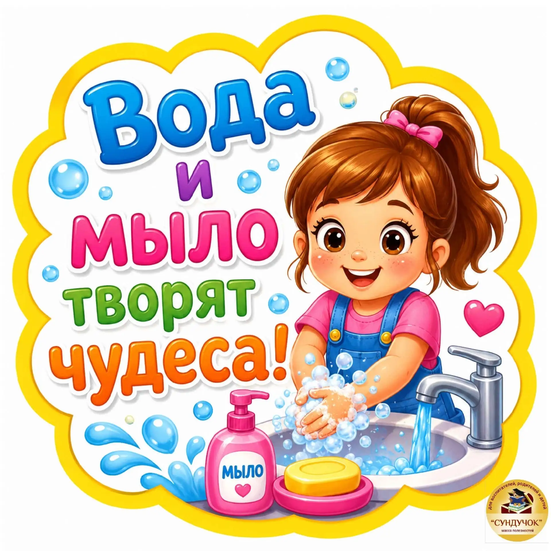 Красивое оформление помогает воспитывать полезные привычки! Эти яркие иллюстрации украс...
