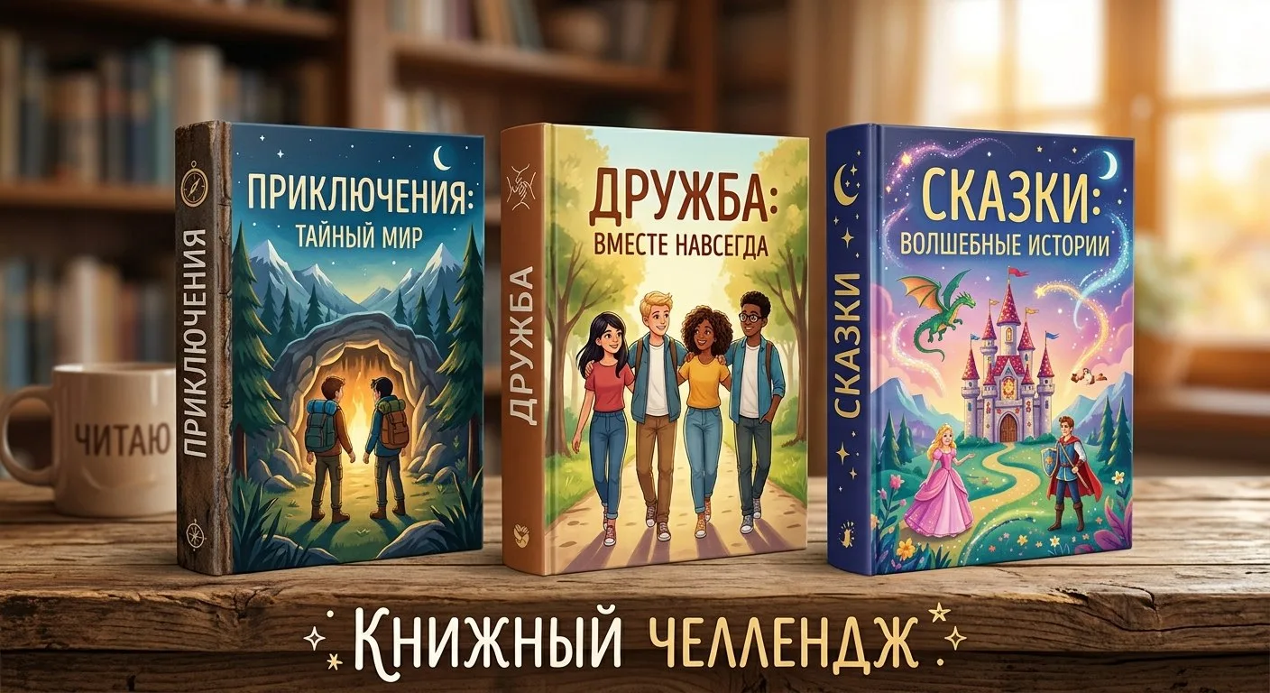 📖 Летний книжный челлендж: читаем вместе! 📖

Лето — время неспешных историй и уютных вечеров с кни