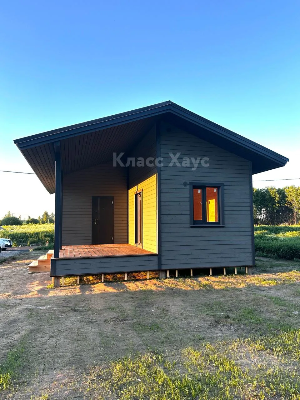 🏡Завершили тёплый контур дачного дома в КП Гольф Клаб, Ленинградская область.